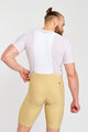HOLOKOLO Cycling bib shorts - NOVEL PRO - beige