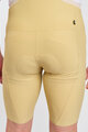 HOLOKOLO Cycling bib shorts - NOVEL PRO - beige