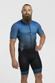 HOLOKOLO Cycling skinsuit - TEMPO - blue/black
