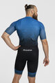 HOLOKOLO Cycling skinsuit - TEMPO - blue/black