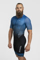HOLOKOLO Cycling skinsuit - TEMPO - blue/black