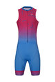 HOLOKOLO Cycling skinsuit - SNIPP - pink/turquoise