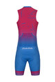 HOLOKOLO Cycling skinsuit - SNIPP - pink/turquoise