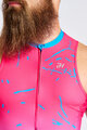 HOLOKOLO Cycling skinsuit - SNIPP - pink/turquoise