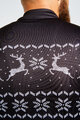 HOLOKOLO Cycling winter long sleeve jersey - FROSTTRAIL WINTER - black