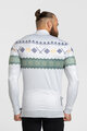 HOLOKOLO Cycling winter long sleeve jersey - FROSTTRAIL WINTER - grey/green