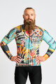 HOLOKOLO Cycling winter long sleeve jersey - WILDLY II WINTER - multicolour