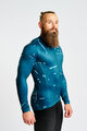 HOLOKOLO Cycling winter long sleeve jersey - PASSION WINTER - blue