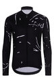 HOLOKOLO Cycling winter long sleeve jersey - PASSION WINTER - black/white