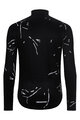 HOLOKOLO Cycling winter long sleeve jersey - PASSION WINTER - black/white