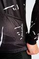 HOLOKOLO Cycling winter long sleeve jersey - PASSION WINTER - black/white