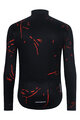 HOLOKOLO Cycling winter long sleeve jersey - PASSION WINTER - black/red