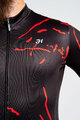 HOLOKOLO Cycling winter long sleeve jersey - PASSION WINTER - black/red