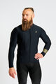HOLOKOLO Cycling winter long sleeve jersey - VICTORIOUS WINTER - black