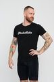 HOLOKOLO Cycling short sleeve t-shirt - CREW - black