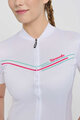 RIVANELLE BY HOLOKOLO Cycling short sleeve jersey - LEVEL UP - white