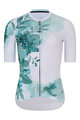 RIVANELLE BY HOLOKOLO Cycling short sleeve jersey - FLOWERY LADY - white/green