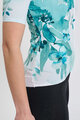 RIVANELLE BY HOLOKOLO Cycling short sleeve jersey - FLOWERY LADY - white/green