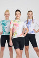 RIVANELLE BY HOLOKOLO Cycling short sleeve jersey - FLOWERY LADY - white/green