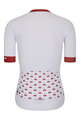 RIVANELLE BY HOLOKOLO Cycling short sleeve jersey - FRUIT LADY - white/red