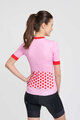 RIVANELLE BY HOLOKOLO Cycling short sleeve jersey - FRUIT LADY - pink/red