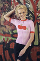 RIVANELLE BY HOLOKOLO Cycling short sleeve jersey - FRUIT LADY - pink/red