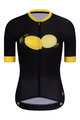 RIVANELLE BY HOLOKOLO Cycling short sleeve jersey - FRUIT LADY - black/yellow
