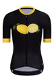 RIVANELLE BY HOLOKOLO Cycling short sleeve jersey - FRUIT LADY - yellow/black