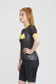 RIVANELLE BY HOLOKOLO Cycling short sleeve jersey - FRUIT LADY - yellow/black