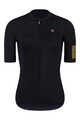 RIVANELLE BY HOLOKOLO Cycling short sleeve jersey - VICTORIOUS GOLD LADY - black
