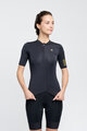 RIVANELLE BY HOLOKOLO Cycling short sleeve jersey - VICTORIOUS GOLD LADY - black