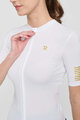 RIVANELLE BY HOLOKOLO Cycling short sleeve jersey - VICTORIOUS GOLD LADY - white