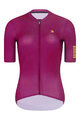 RIVANELLE BY HOLOKOLO Cycling short sleeve jersey - VICTORIOUS GOLD LADY - bordeaux