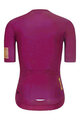 RIVANELLE BY HOLOKOLO Cycling short sleeve jersey - VICTORIOUS GOLD LADY - bordeaux