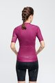 RIVANELLE BY HOLOKOLO Cycling short sleeve jersey - VICTORIOUS GOLD LADY - bordeaux