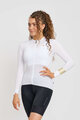 RIVANELLE BY HOLOKOLO Cycling summer long sleeve jersey - VICTORIOUS GOLD ELITE LADY - white