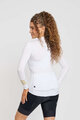 RIVANELLE BY HOLOKOLO Cycling summer long sleeve jersey - VICTORIOUS GOLD ELITE LADY - white