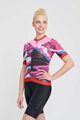 RIVANELLE BY HOLOKOLO Cycling short sleeve jersey - SUNSET ELITE LADY LIMITED EDITION - pink/multicolour