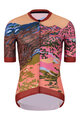 RIVANELLE BY HOLOKOLO Cycling short sleeve jersey - FREE ELITE LADY LIMITED EDITION - orange/multicolour