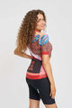 RIVANELLE BY HOLOKOLO Cycling short sleeve jersey - FREE ELITE LADY LIMITED EDITION - orange/multicolour