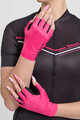 RIVANELLE BY HOLOKOLO Cycling fingerless gloves - ELEGANCE TOUCH - pink