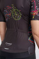 RIVANELLE BY HOLOKOLO Cycling short sleeve jersey - MAAPPI DARK LADY - black/multicolour