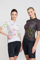 RIVANELLE BY HOLOKOLO Cycling short sleeve jersey - MAAPPI DARK LADY - black/multicolour