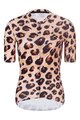 RIVANELLE BY HOLOKOLO Cycling short sleeve jersey - WILDCAT II - beige/black