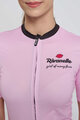 RIVANELLE BY HOLOKOLO Cycling short sleeve jersey - VOGUE - pink/black