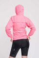 RIVANELLE BY HOLOKOLO Cycling rain jacket - WIND/RAIN - pink