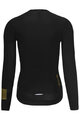 RIVANELLE BY HOLOKOLO Cycling summer long sleeve jersey - VICTORIOUS GOLD ELITE LADY - black