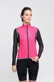 RIVANELLE BY HOLOKOLO Cycling gilet - WIND/RAIN LADY - pink