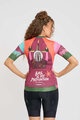 RIVANELLE BY HOLOKOLO Cycling short sleeve jersey - SERENITY - purple/red