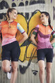 RIVANELLE BY HOLOKOLO Cycling short sleeve jersey - LESS TALK - red/multicolour